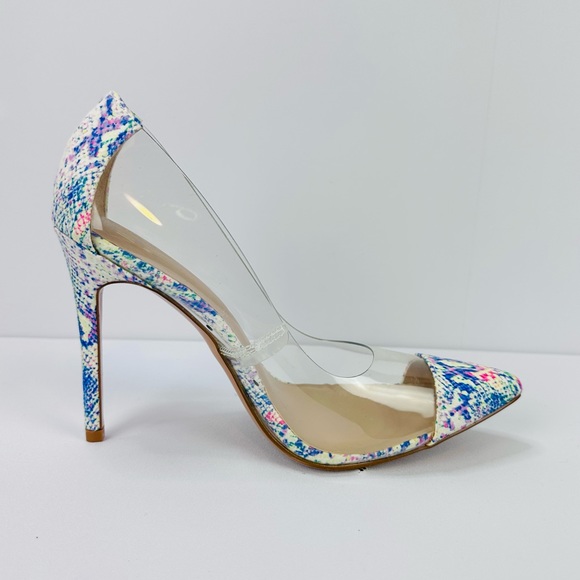 Mix No.6 Aracely Multicolor Snakeprint Pump Women - Picture 9 of 11